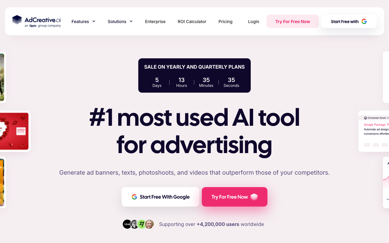 AdCreative.ai product screenshot