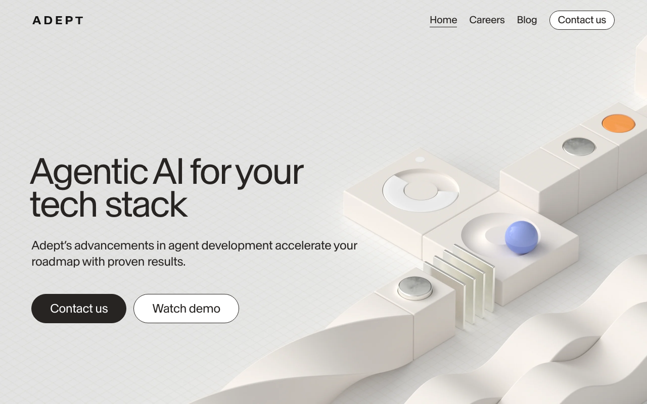 Adept.ai product screenshot