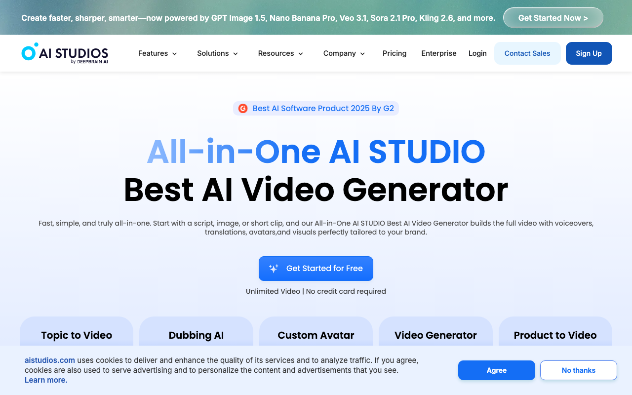 AI Studios by Beta product screenshot