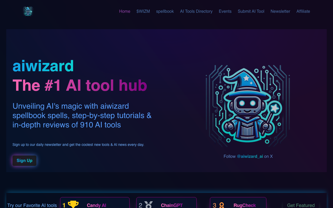 aiwizard product screenshot