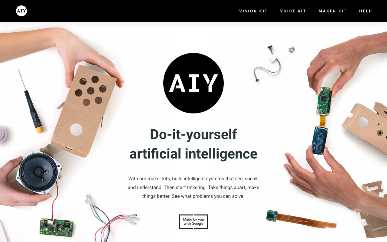 AIY Projects product screenshot