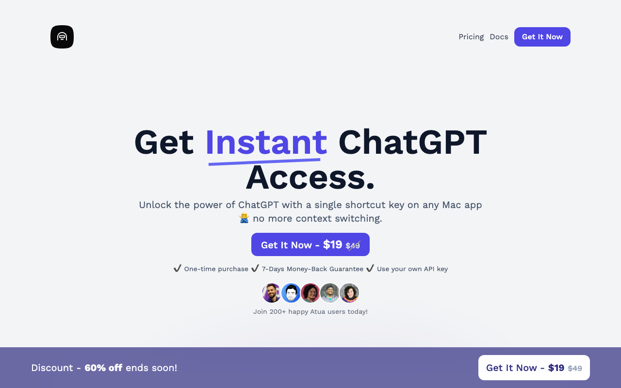 Atua product screenshot