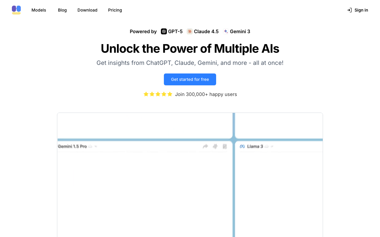 ChatHub product screenshot