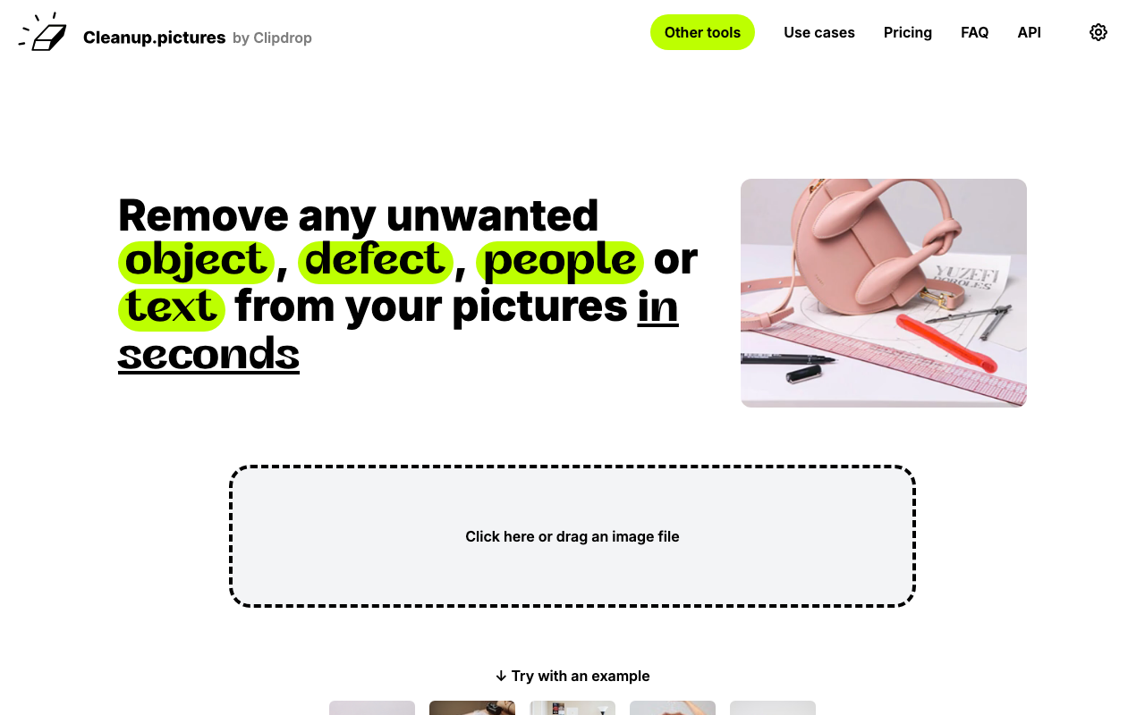 Cleanup.pictures product screenshot