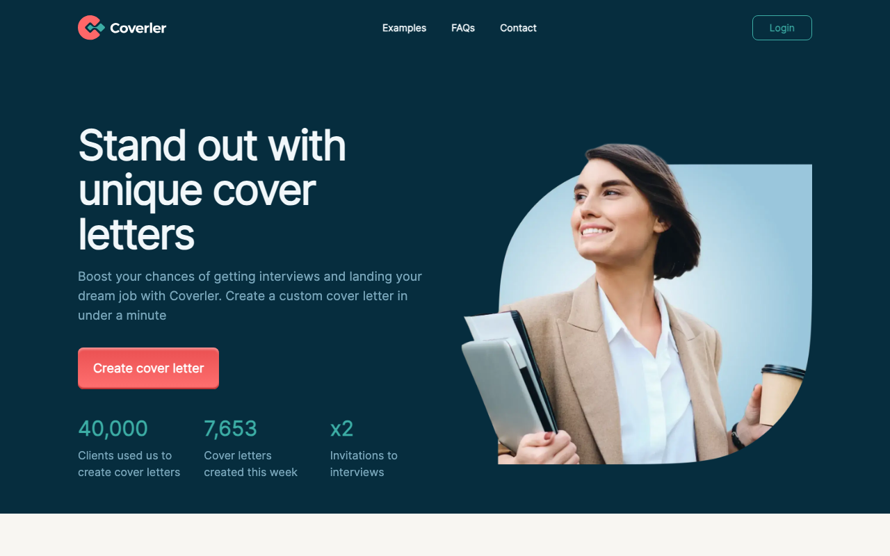 Coverler product screenshot