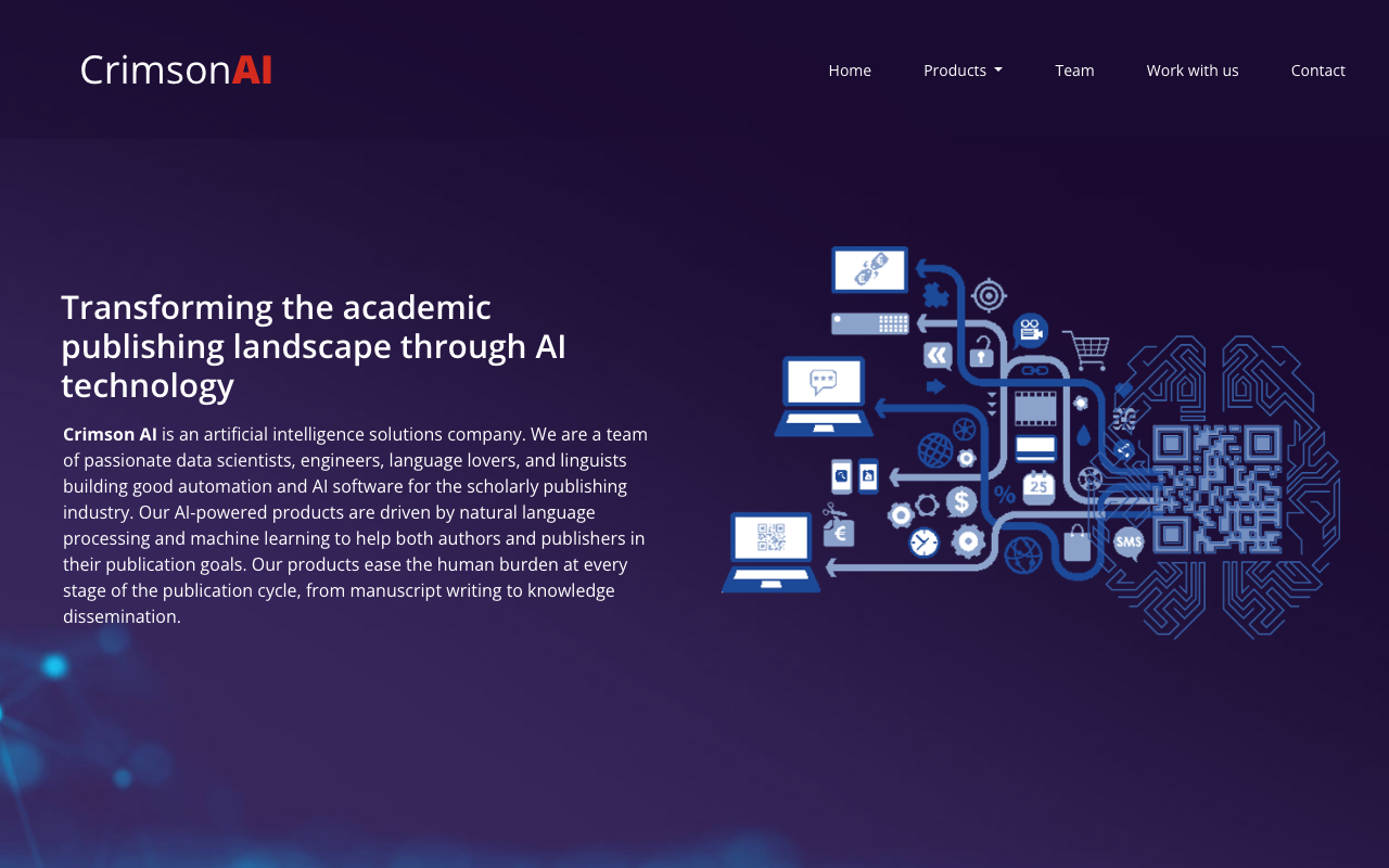 CrimsonAI product screenshot
