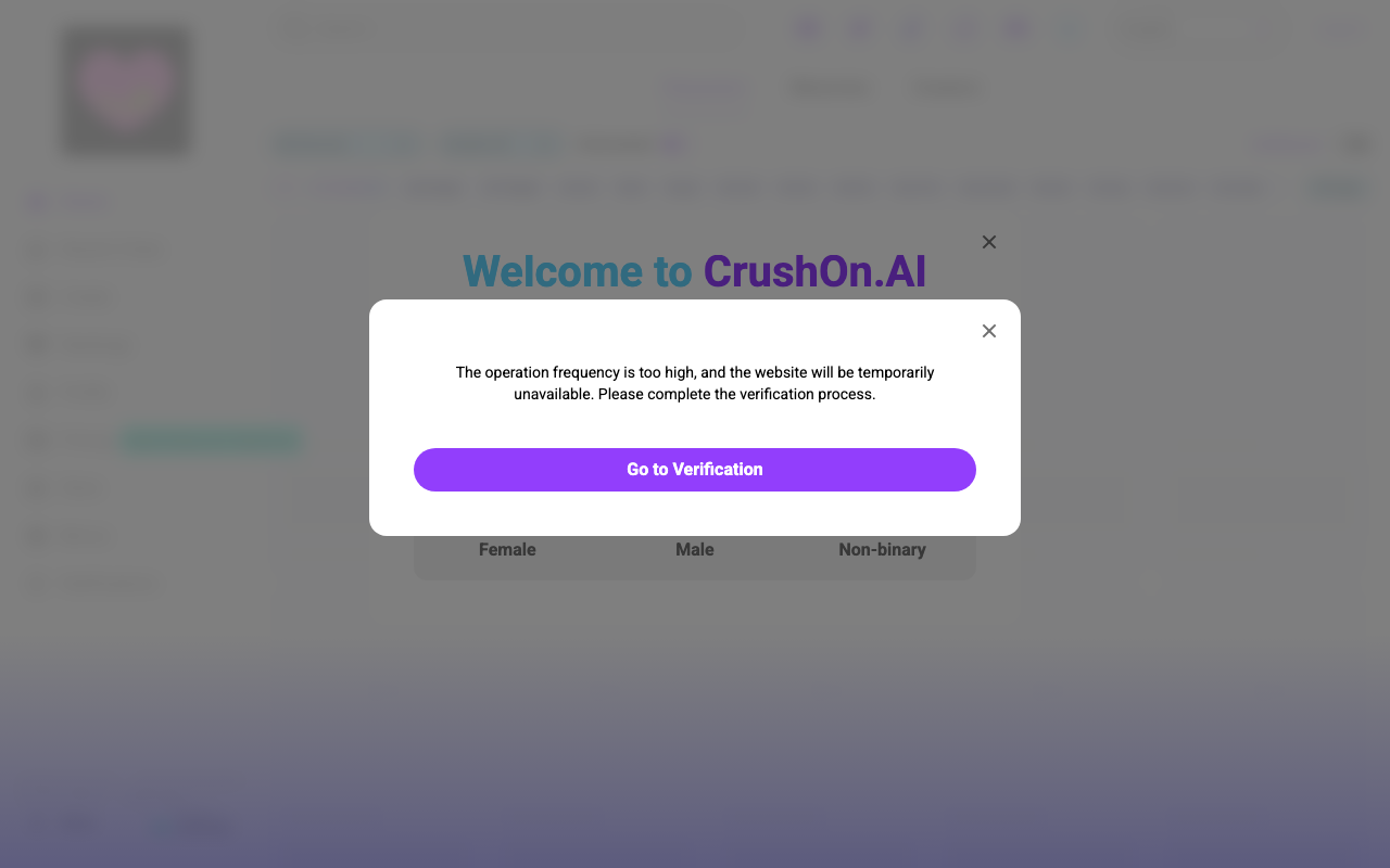 CrushonAI product screenshot