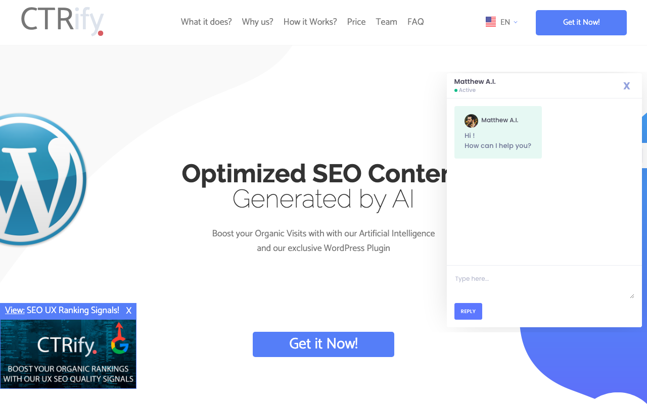 Ctrify.com product screenshot