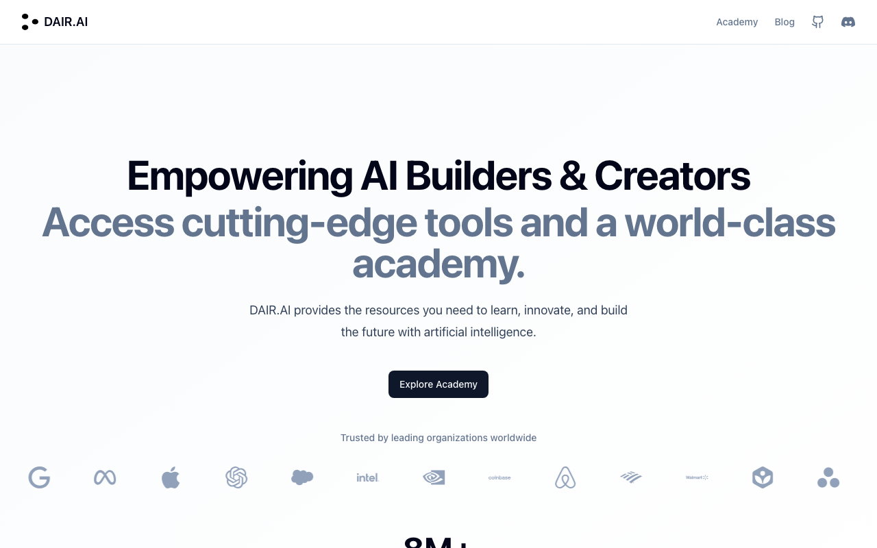DAIR.AI product screenshot