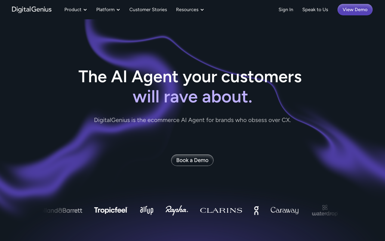 Digital Genius product screenshot