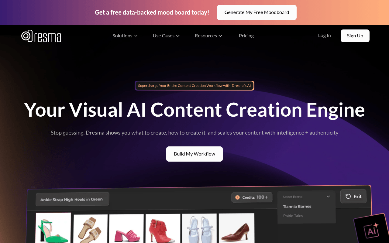 DoMyShoot product screenshot