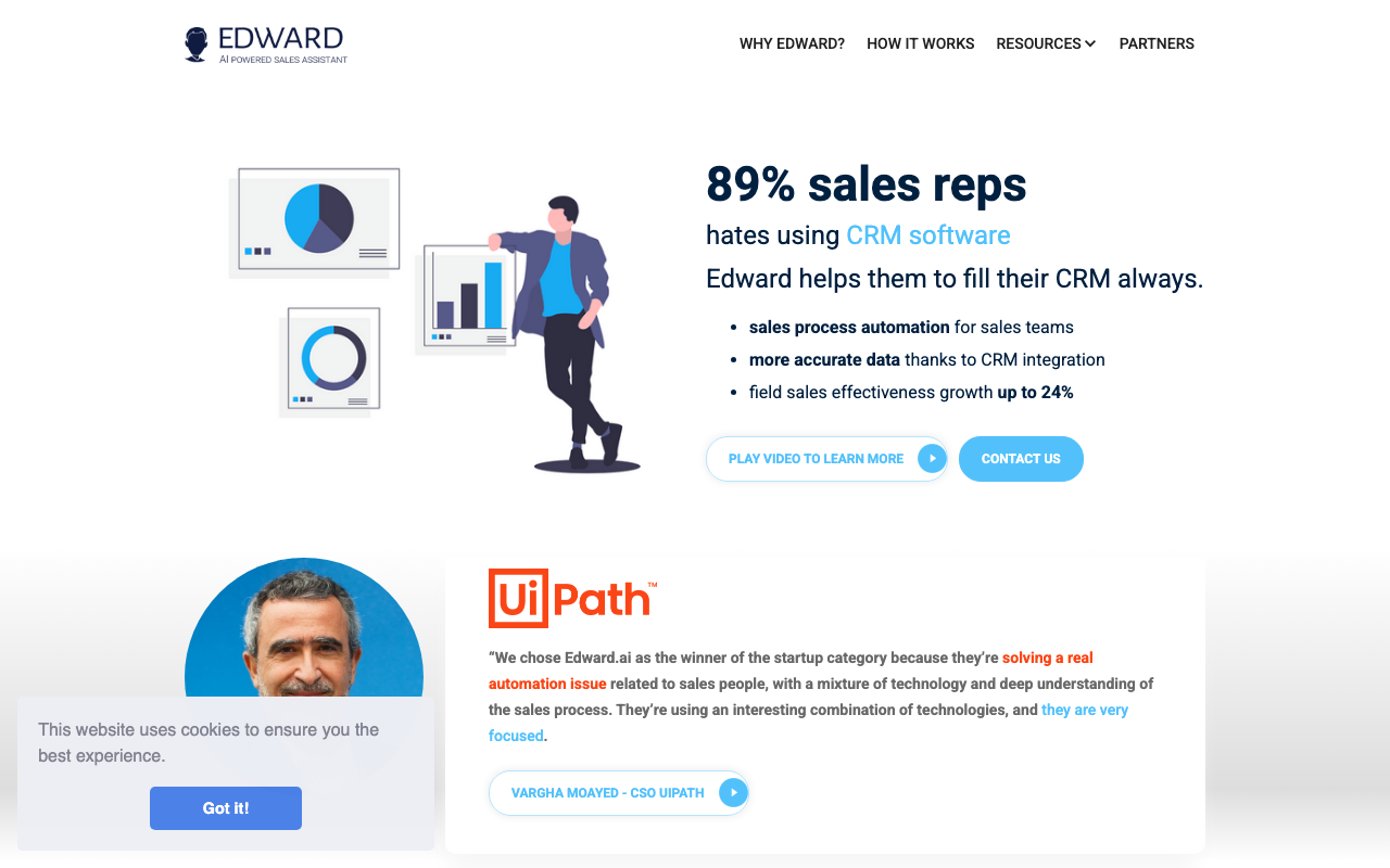 Edward product screenshot