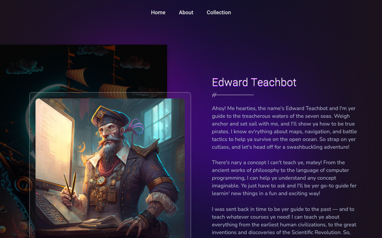 Edwardteachbot.web.app product screenshot