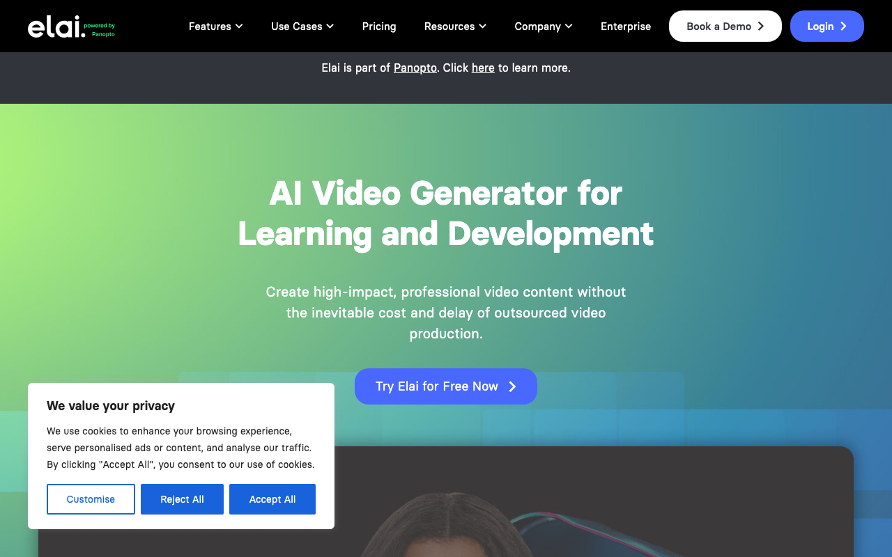 Elai.io product screenshot