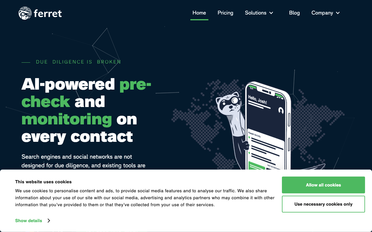 Ferret product screenshot