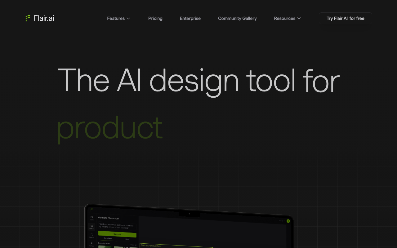 Flair product screenshot