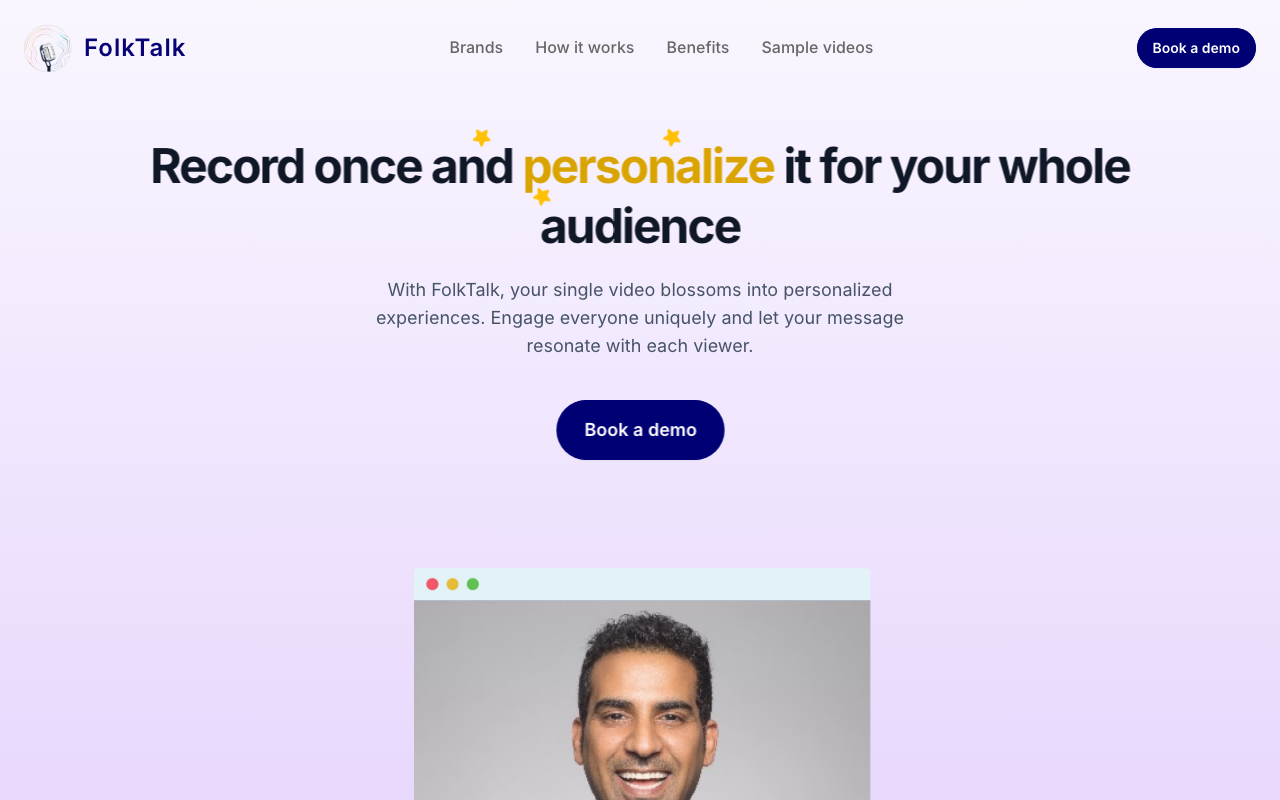 FolkTalk product screenshot