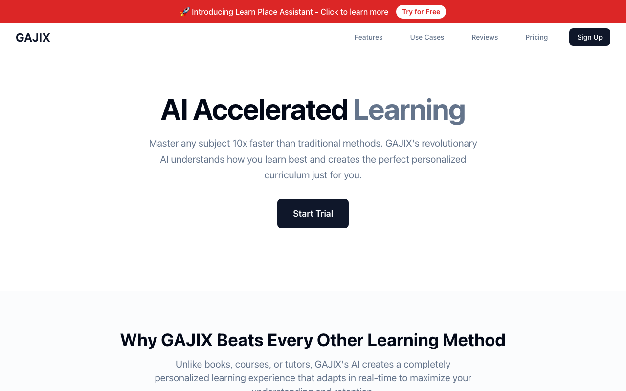 GAJIX product screenshot