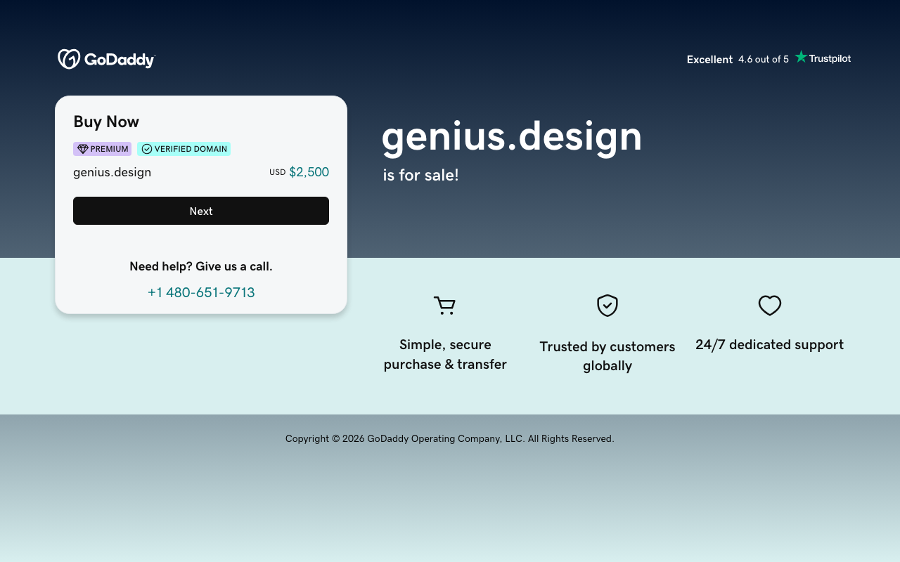 Genius.design product screenshot