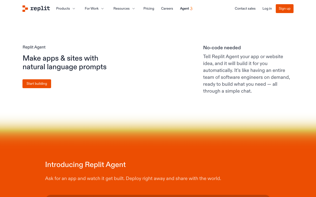 Ghostwriter – Code faster with AI – Replit product screenshot