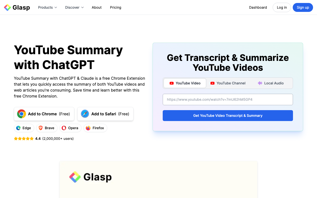 Glasp.co product screenshot