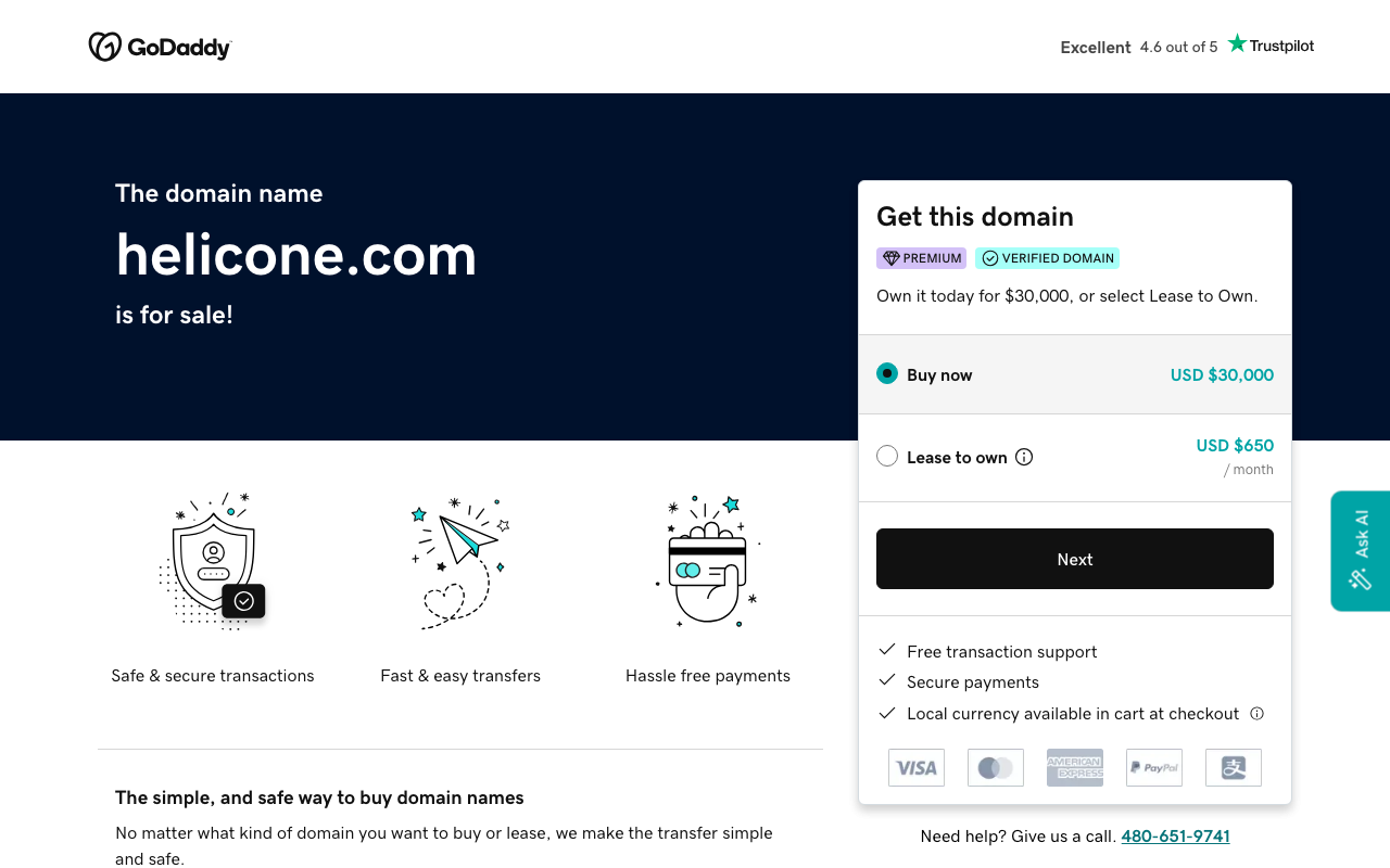 Helicone product screenshot