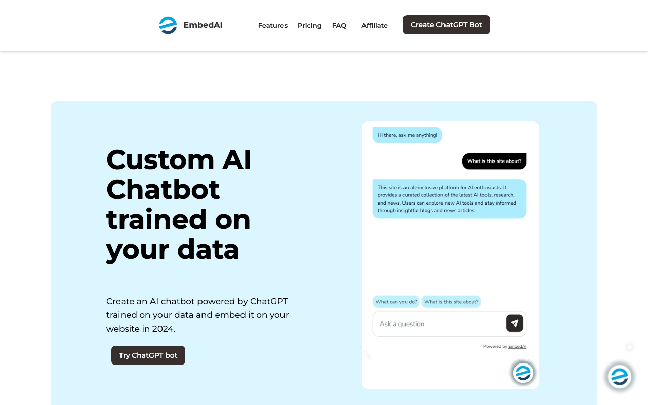 Heybot.thesamur.ai product screenshot