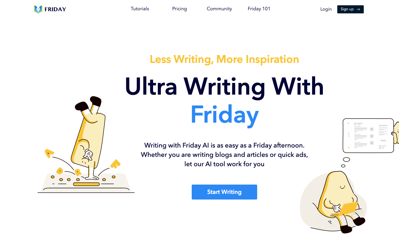 HeyFriday product screenshot