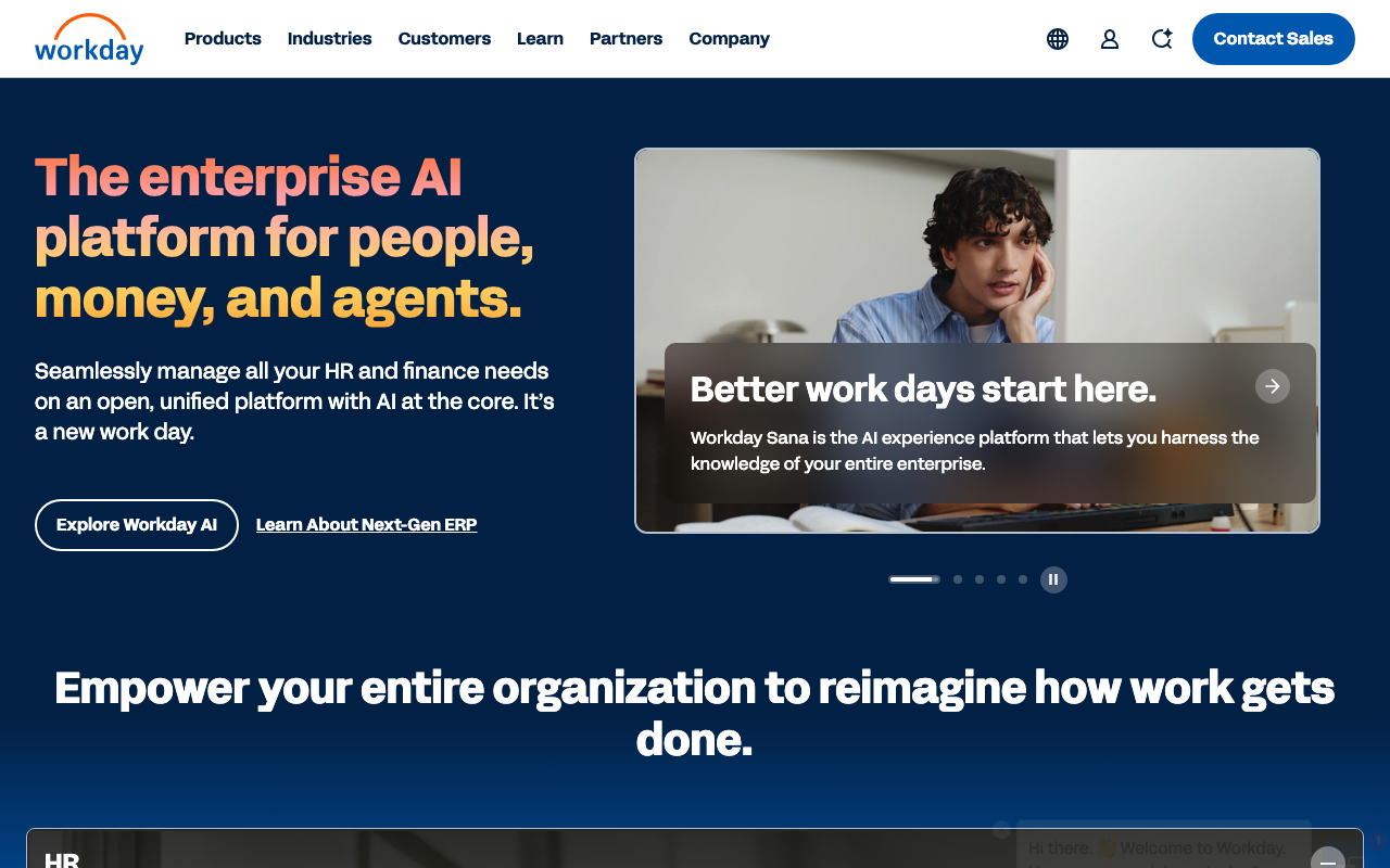 HiredScore product screenshot