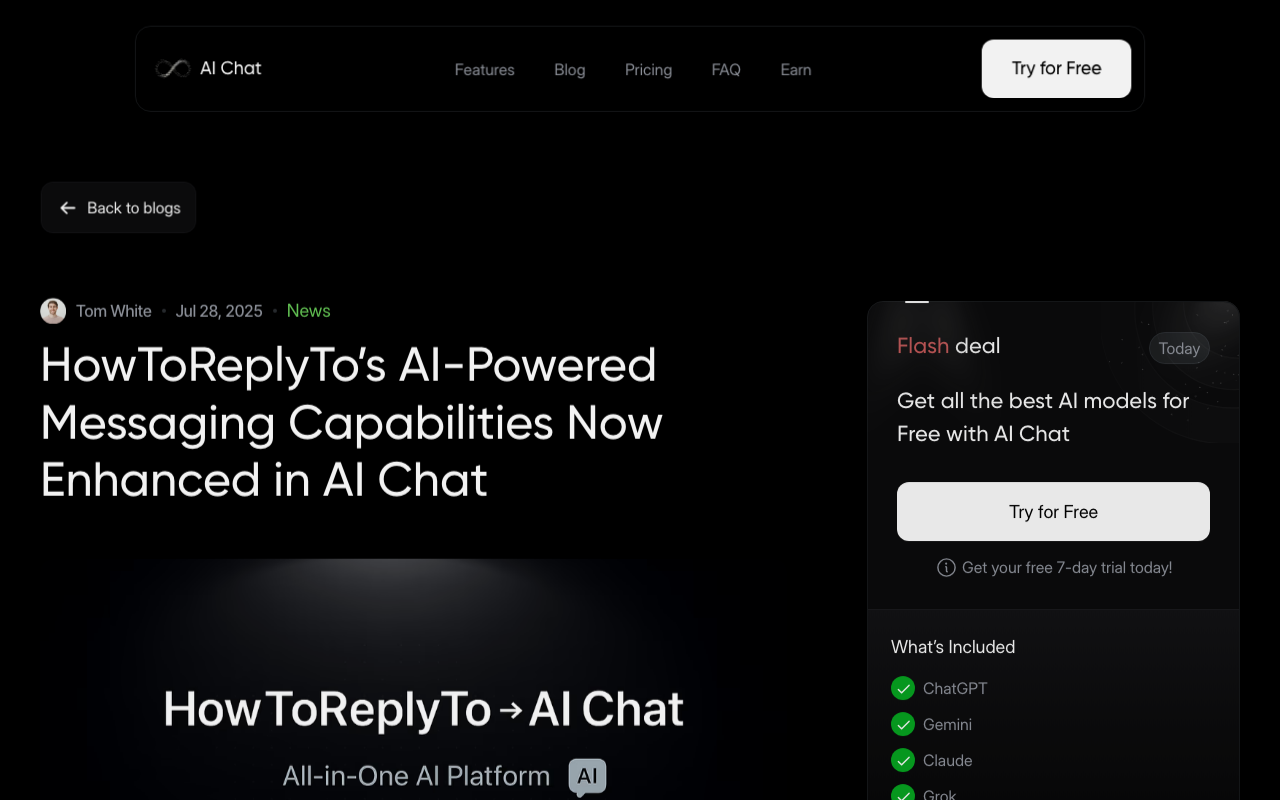 How To Reply To product screenshot