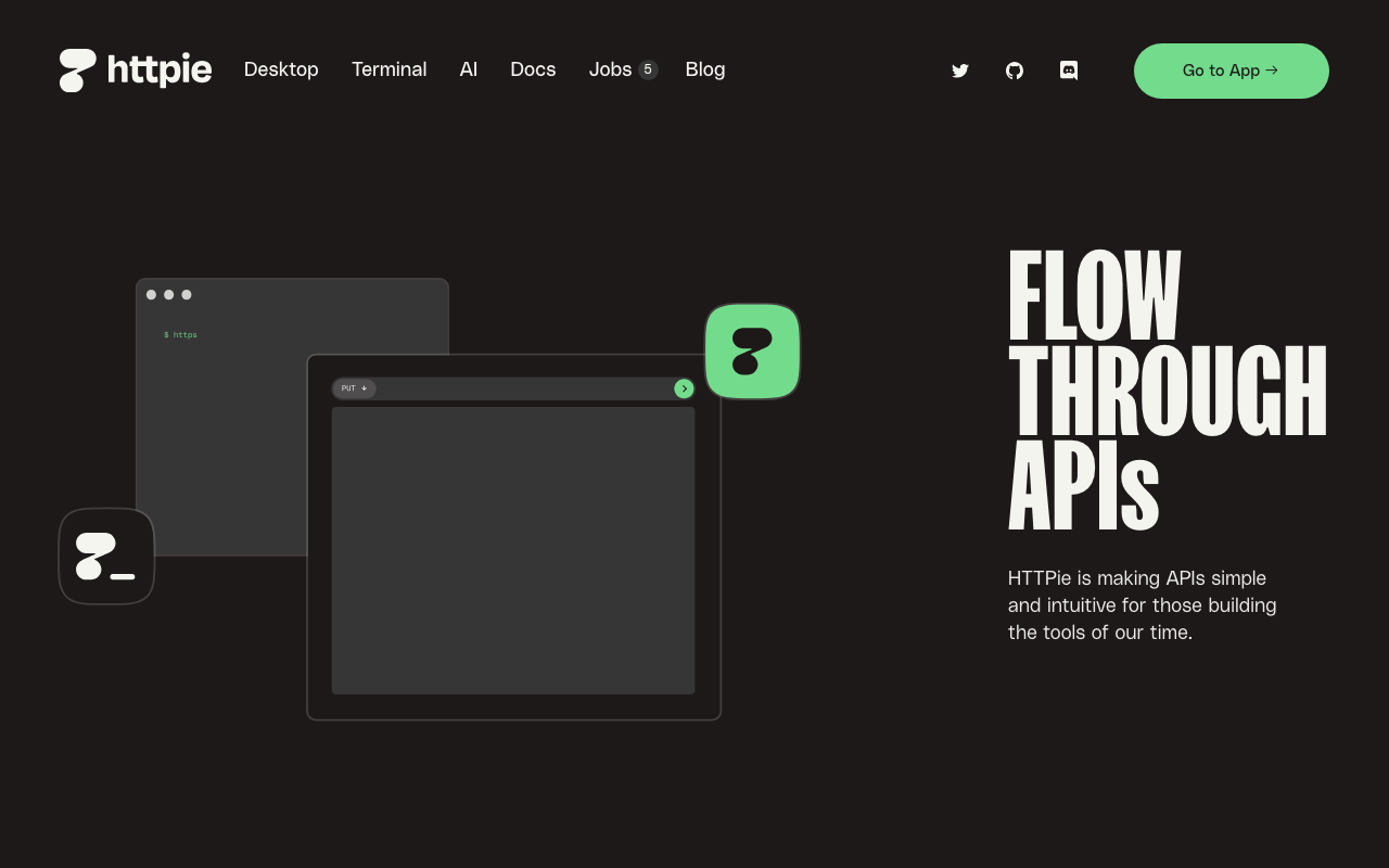 HTTPie product screenshot
