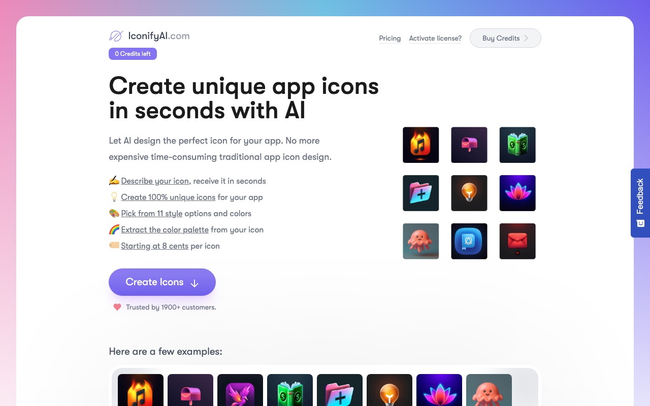 IconifyAI product screenshot