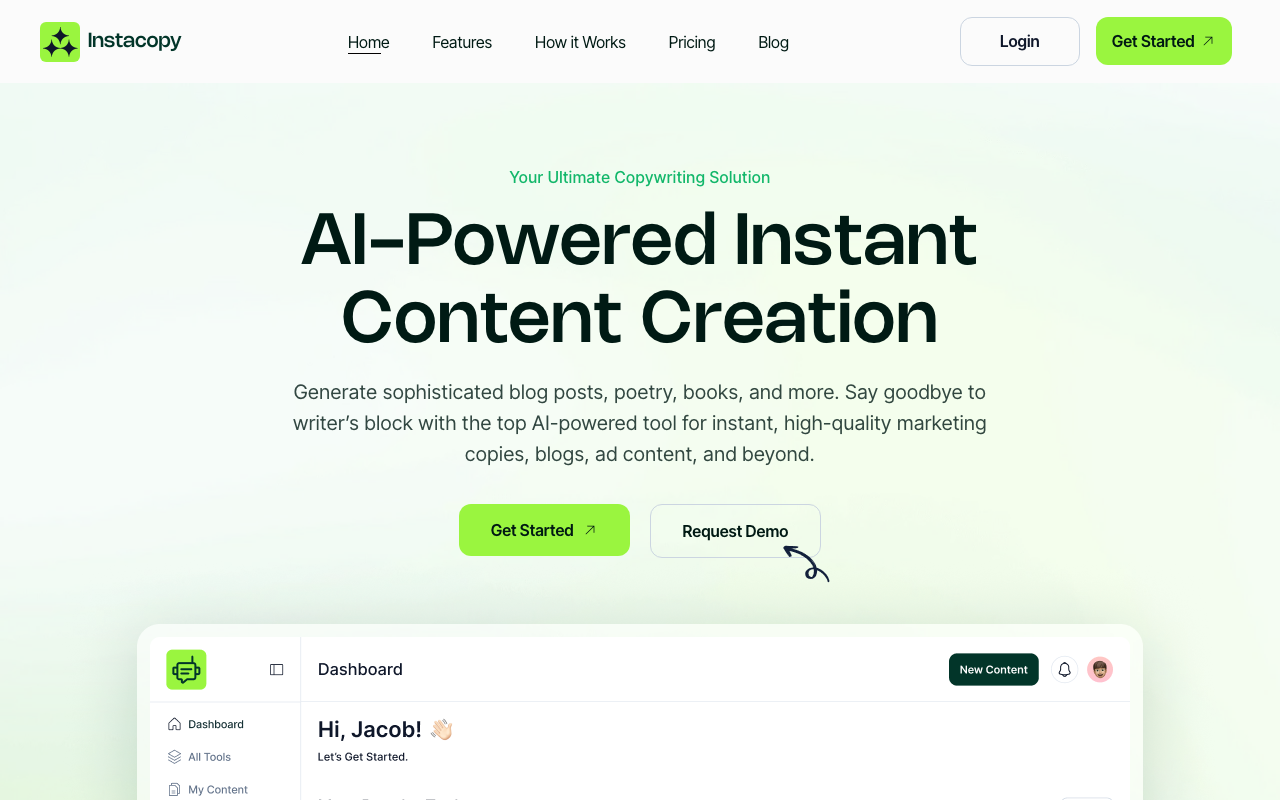 InstaCopy product screenshot
