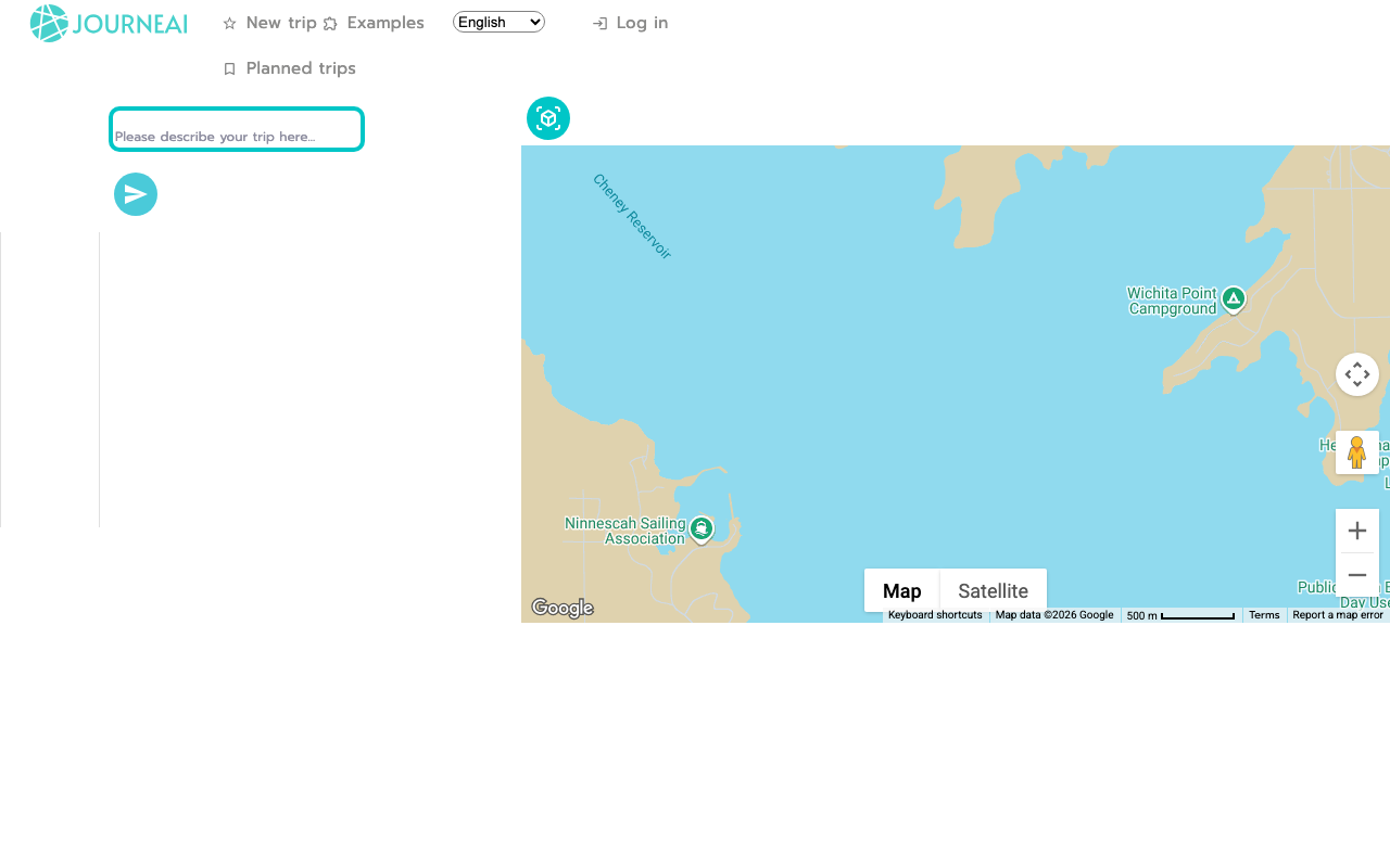 JOURNEAI.com World first chat travel adviser product screenshot