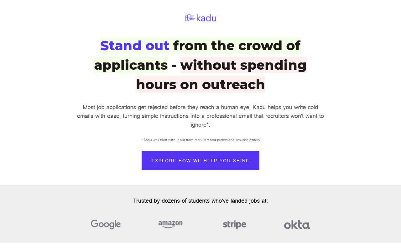 Kadu product screenshot
