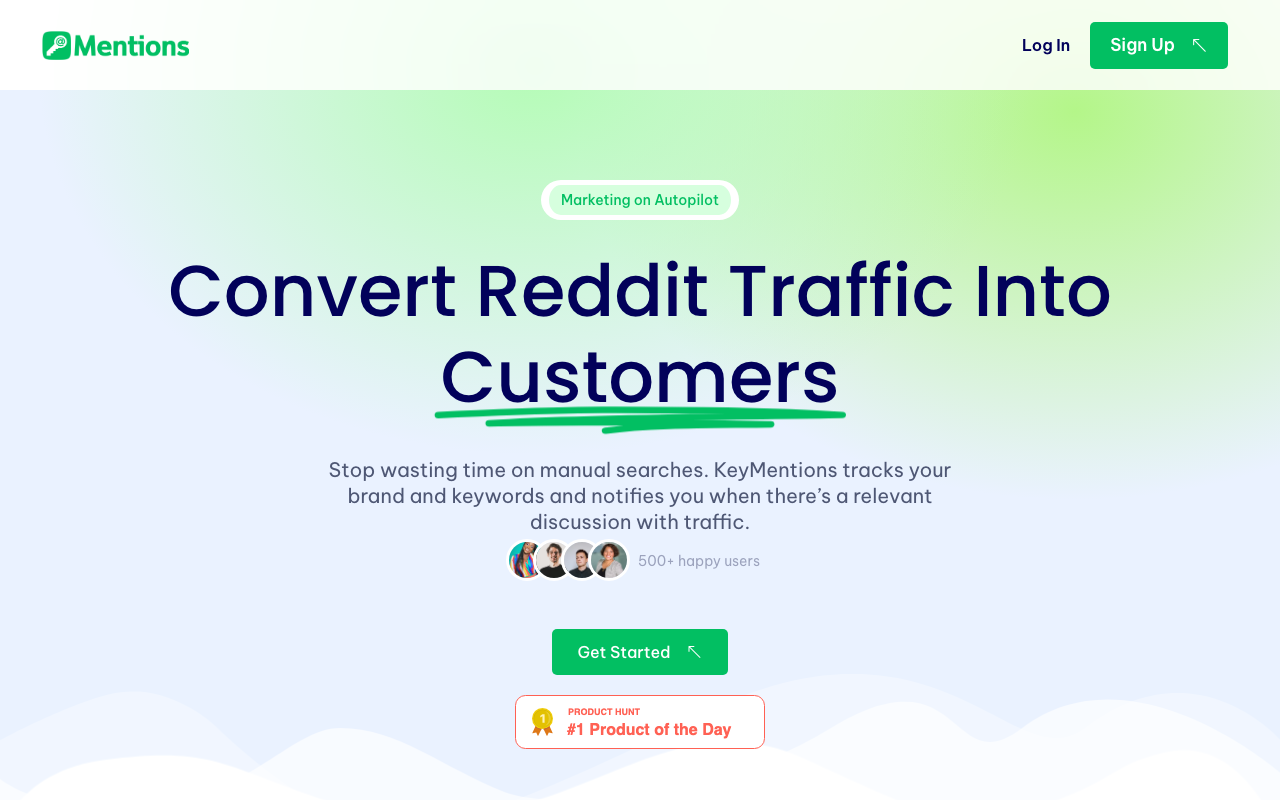 Keymentions product screenshot