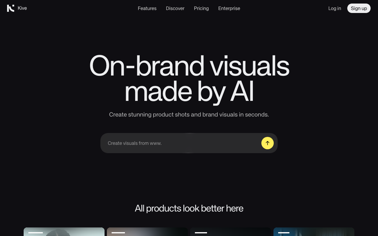 Kive product screenshot