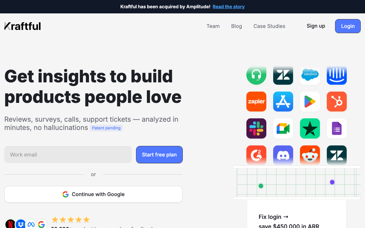 Kraftful product screenshot