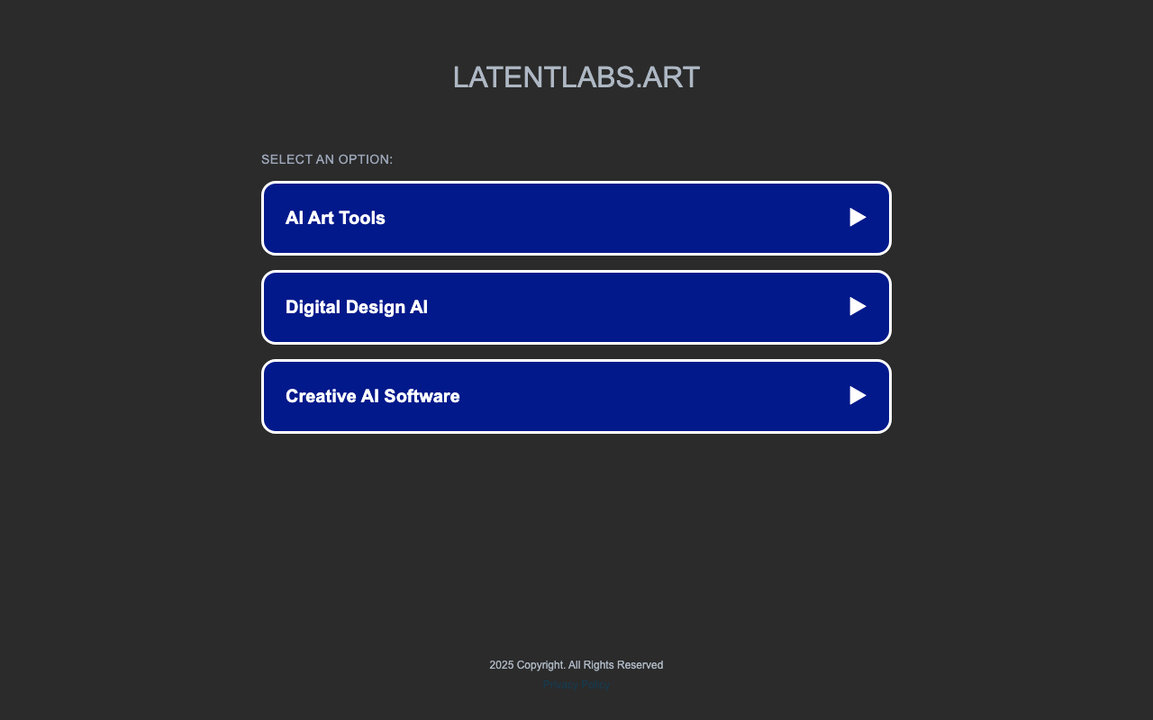 Latentlabs.art product screenshot
