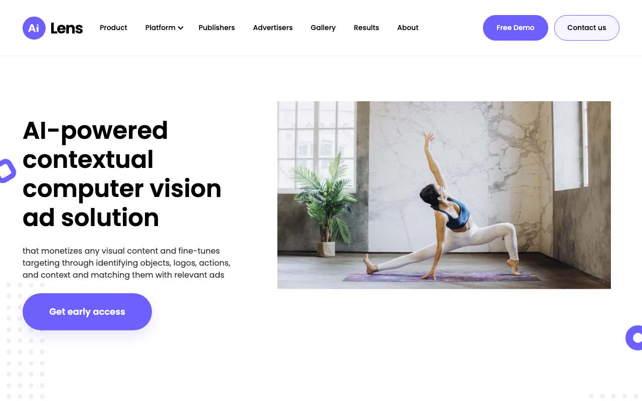 LensAI product screenshot