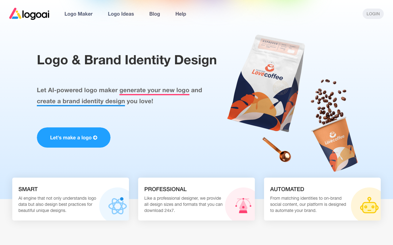LogoAi.com product screenshot