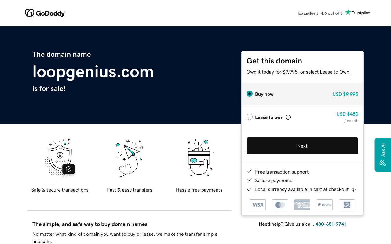 LoopGenius product screenshot