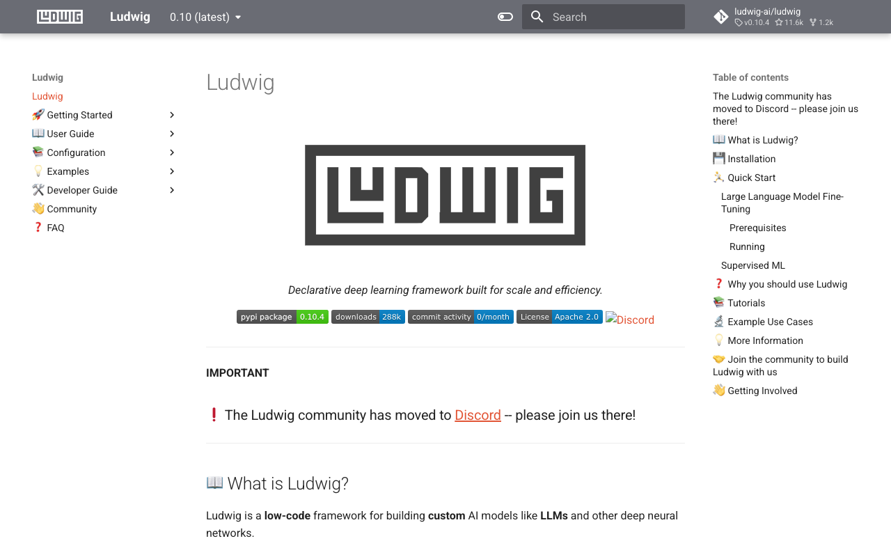 Ludwig product screenshot