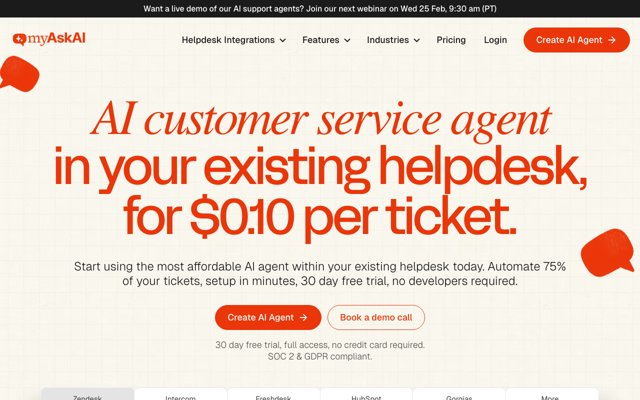My AskAI product screenshot