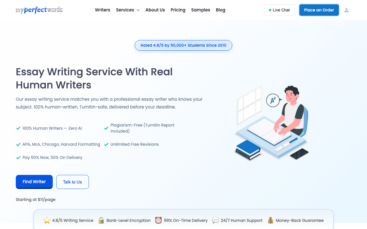 MyPerfectWords product screenshot