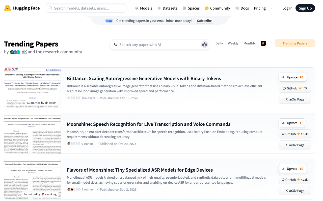 Paperswithcode.com product screenshot