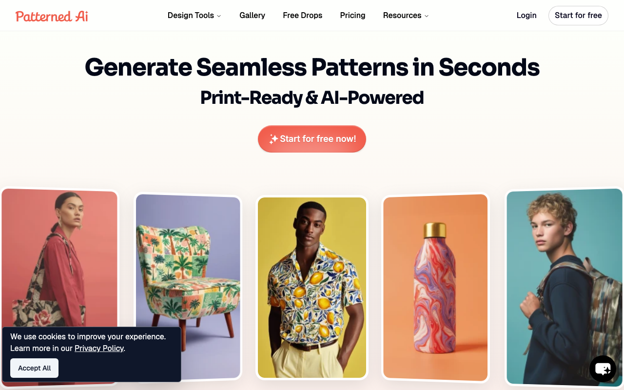 PatternedAI product screenshot
