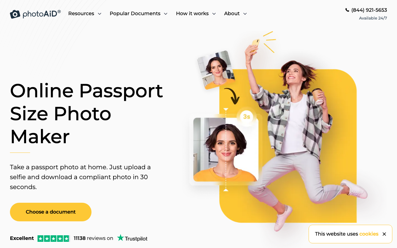 PhotoAiD.com product screenshot
