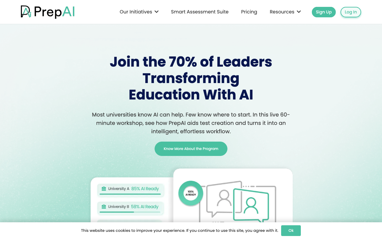 PrepAI product screenshot