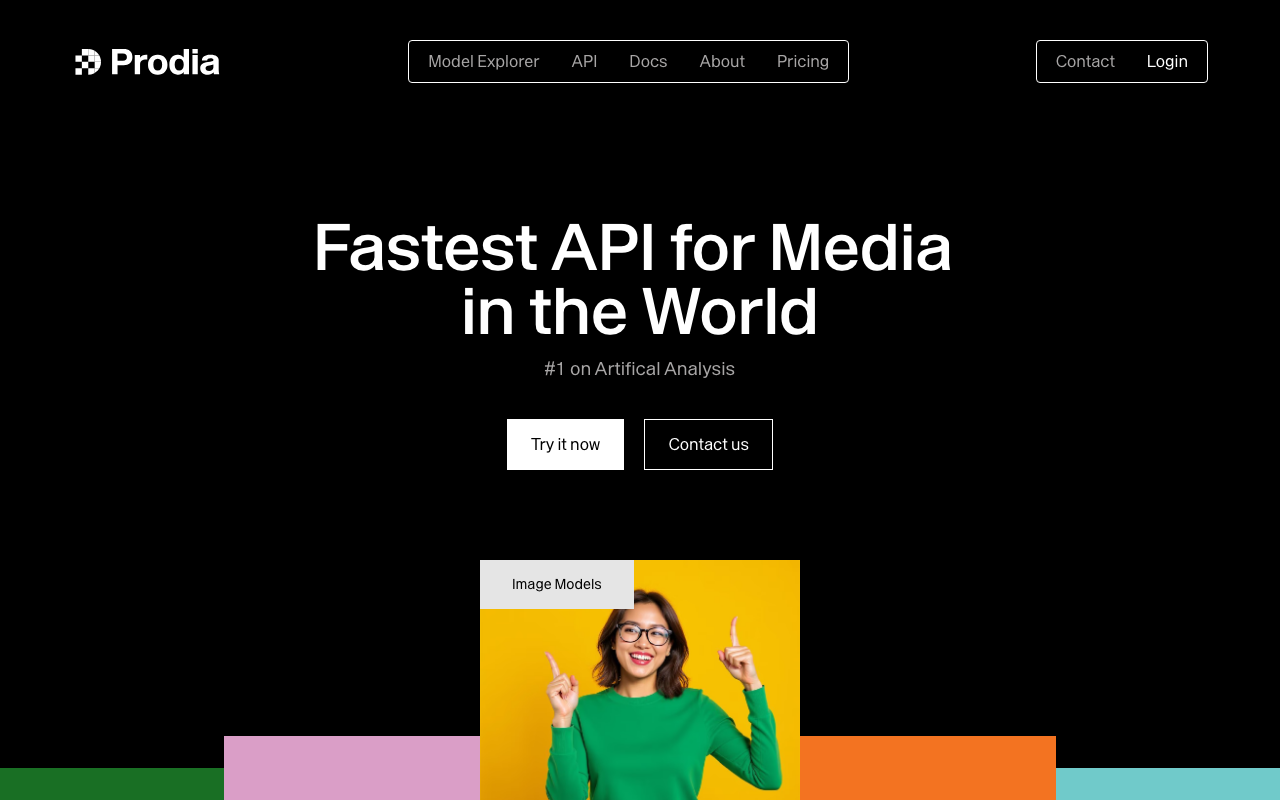 Prodia product screenshot